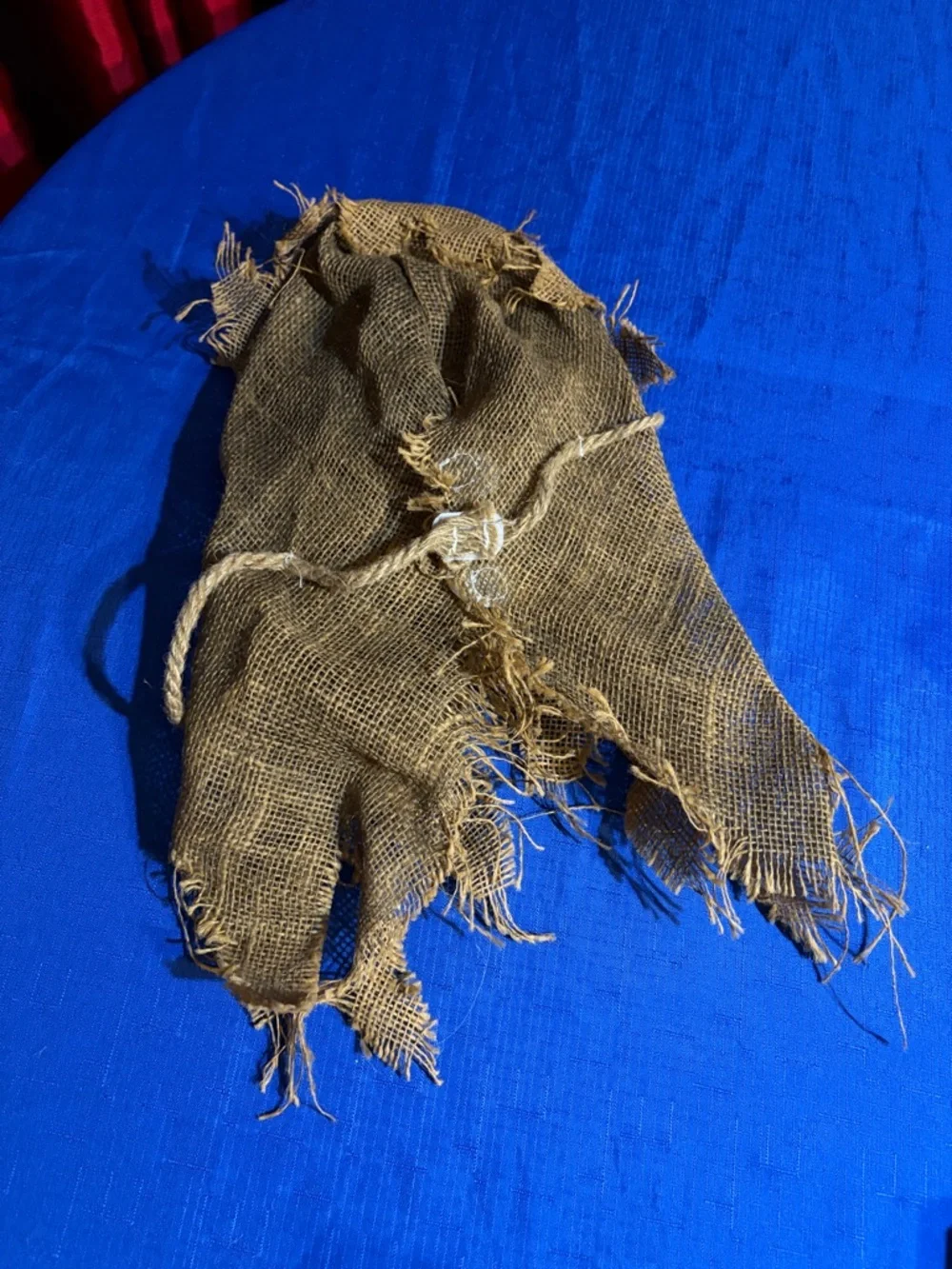 Scarecrow GHOSTFACE Youth Mask Scream 4 Burlap Ghost Face Easter Unlimted